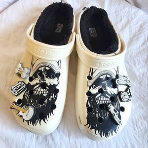 Crocs Special Edition Luke Combs Fur Lined with Clips